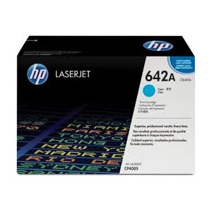 HP CB401A ตลับหมึกพิมพ์เลเซอร์ สีน้ำเงิน (HP 642A)