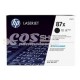HP 87X ตลับหมึกพิมพ์ของแท้ CF287X For M506, M527