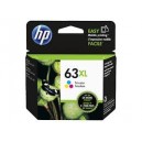 HP F6U63AA ตลับหมึกพิมพ์อิงค์เจ็ท 63XL High Yield Tri Color