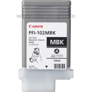 CANON PFI-102MBK ตลับหมึกอิงค์เจ็ท สีดำด้าน