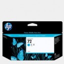 HP 72 130ml Cyan ตลับหมึกพิมพ์อิงค์เจ็ท สีฟ้า (C9371A)