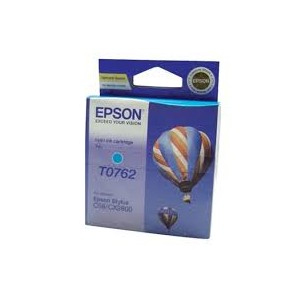 EPSON T076290 (Epson T0762 Cyan) ตลับหมึกพิมพ์อิงค์เจ็ท สีฟ้า