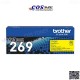 BROTHER TN-269 Yellow หมึกพิมพ์ของแท้ TN269 For HL-L3240CDW/HL-L3280CDW/DCP-L3560CDW/MFC-L3760CDW/MFC-L8340CDW