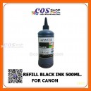 COS INK 500 ML. FOR CANON (BK) น้ำหมึกเติม
