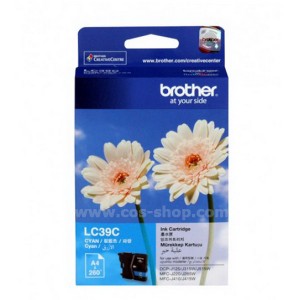 BROTHER LC-39C ตลับหมึกอิงค์เจ็ท สีฟ้า