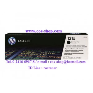 HP CF210X ตลับหมึกโทนเนอร์ สีดำ HP 131 Black