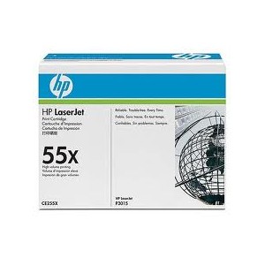 HP 55X ตลับหมึกโทนเนอร์ HP CE255X /P3015/P3011