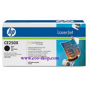 HP 504X ตลับหมึกโทนเนอร์ HP CE250X